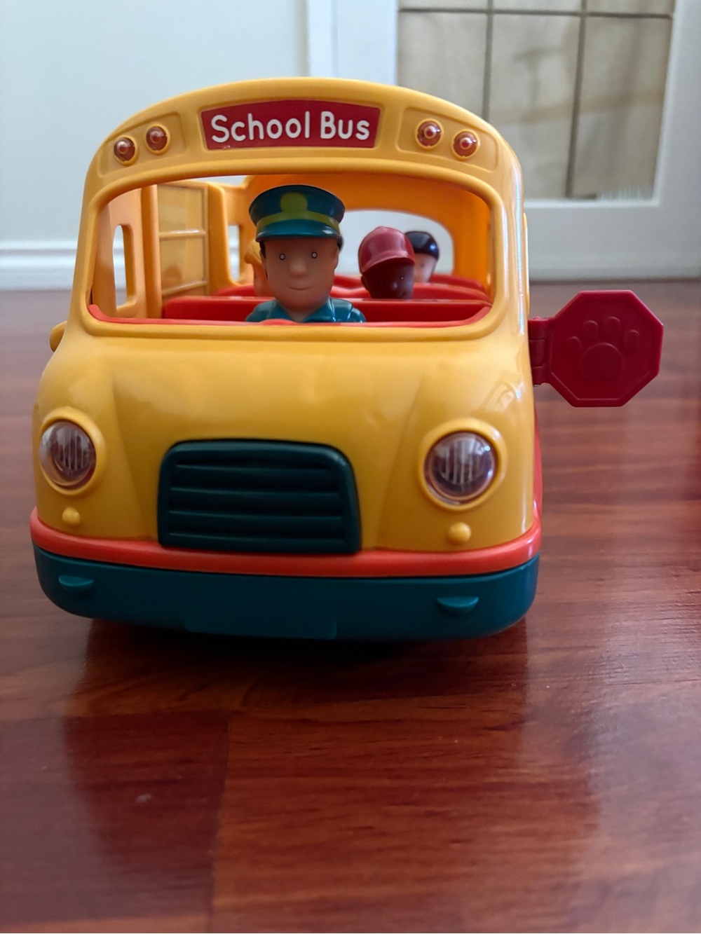 School Bus Pull-Along Toy - Yellow